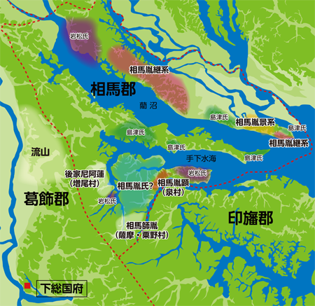 相馬御厨地図